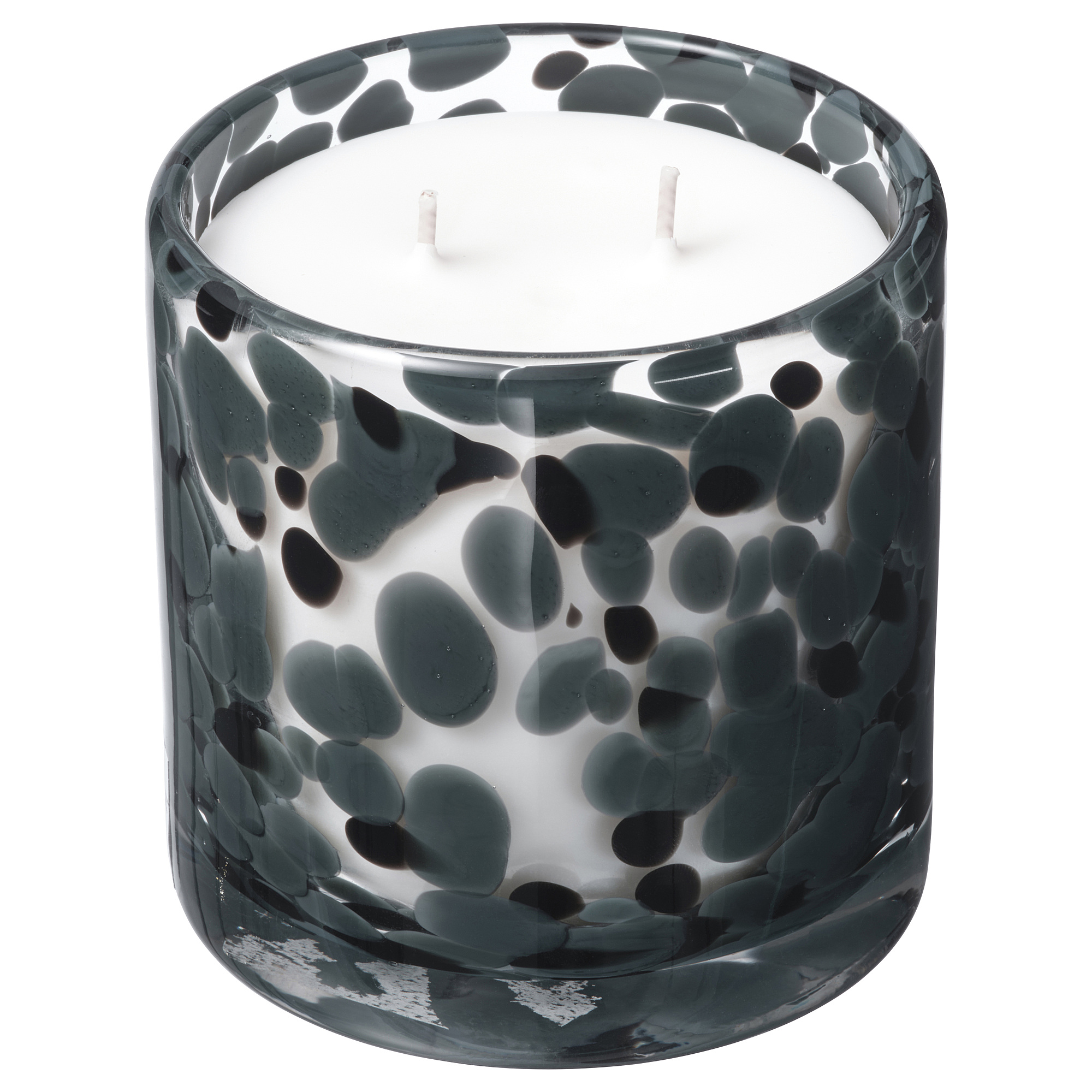 STÖRTSKÖN scented candle in glass, 2 wicks