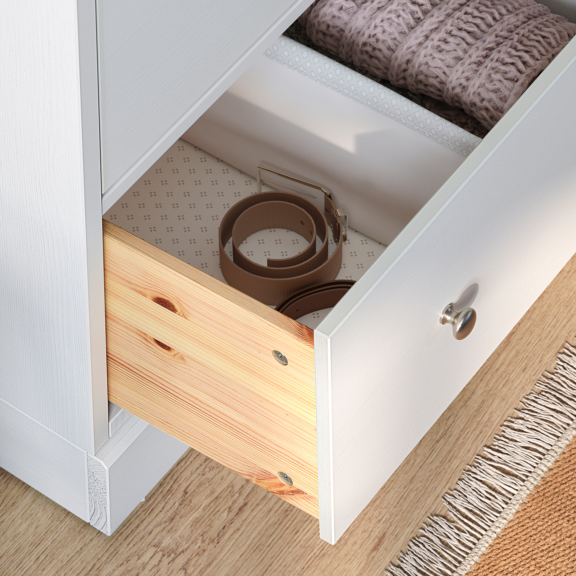 HAVSTA chest of 3 drawers