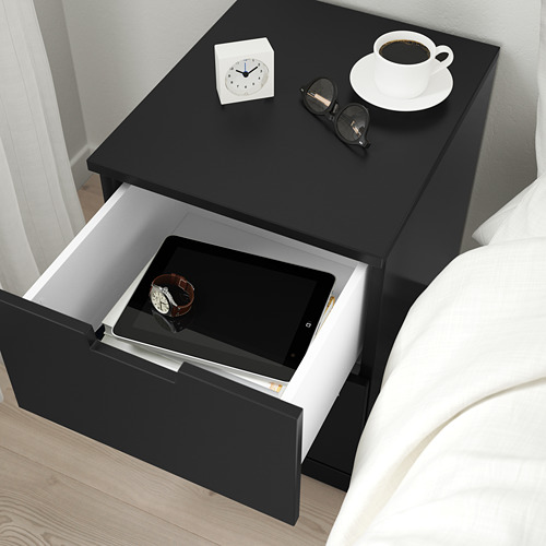 NORDLI - 抽屜櫃/2抽, 碳黑色 | IKEA 線上購物 - PE660888_S4