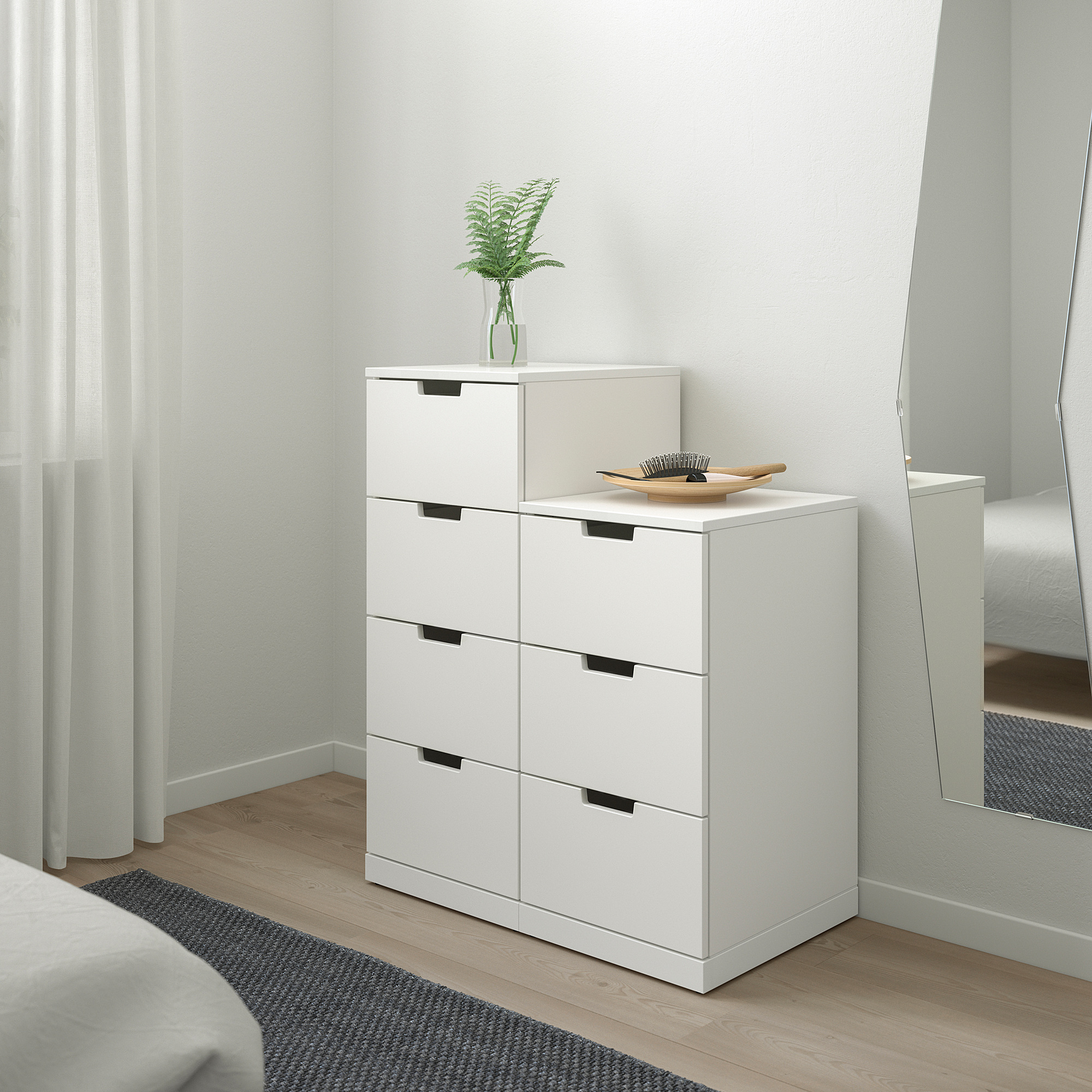 NORDLI chest of 7 drawers