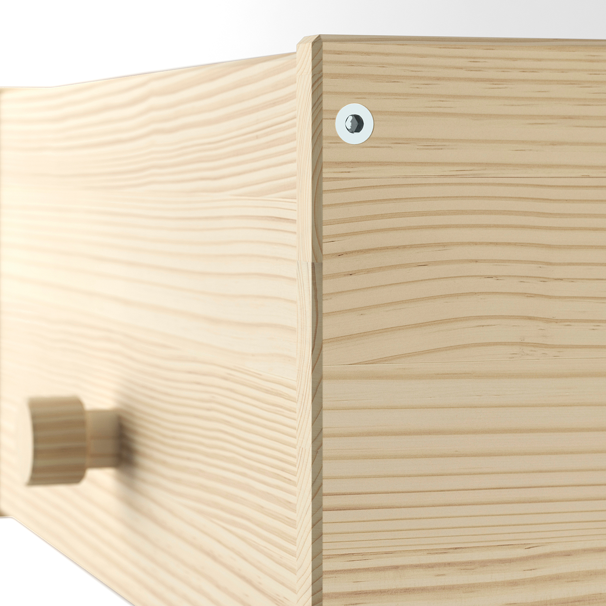 RAGGBERG coat rack with shelf