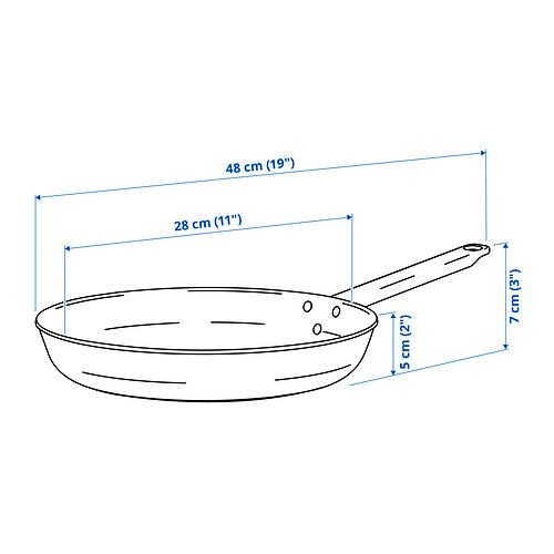 GULDÖRING frying pan