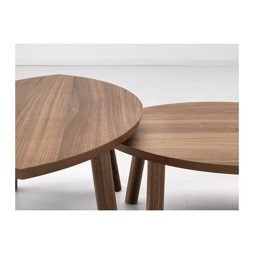 STOCKHOLM - 子母桌 2件組, 實木貼皮, 胡桃木 | IKEA 線上購物 - PE402030_S4