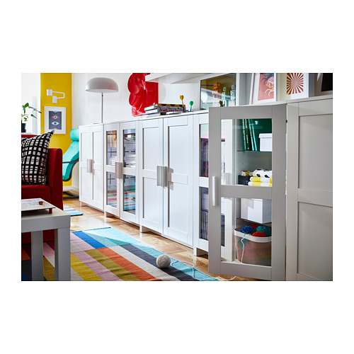BRIMNES - cabinet with doors, white | IKEA Taiwan Online - PH150664_S4