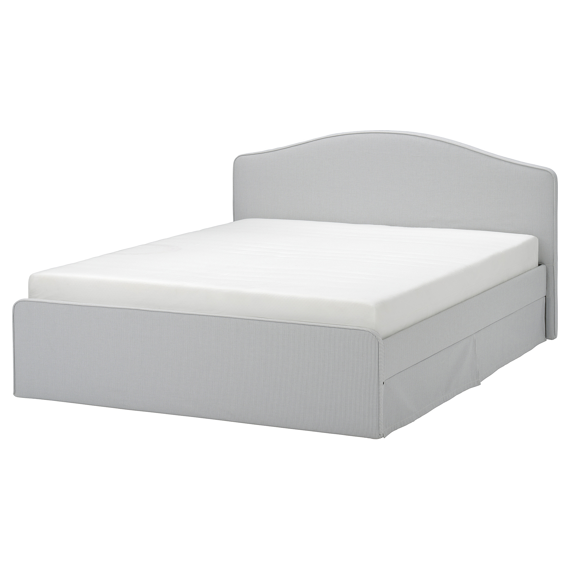 RAMNEFJÄLL upholstered bed frame