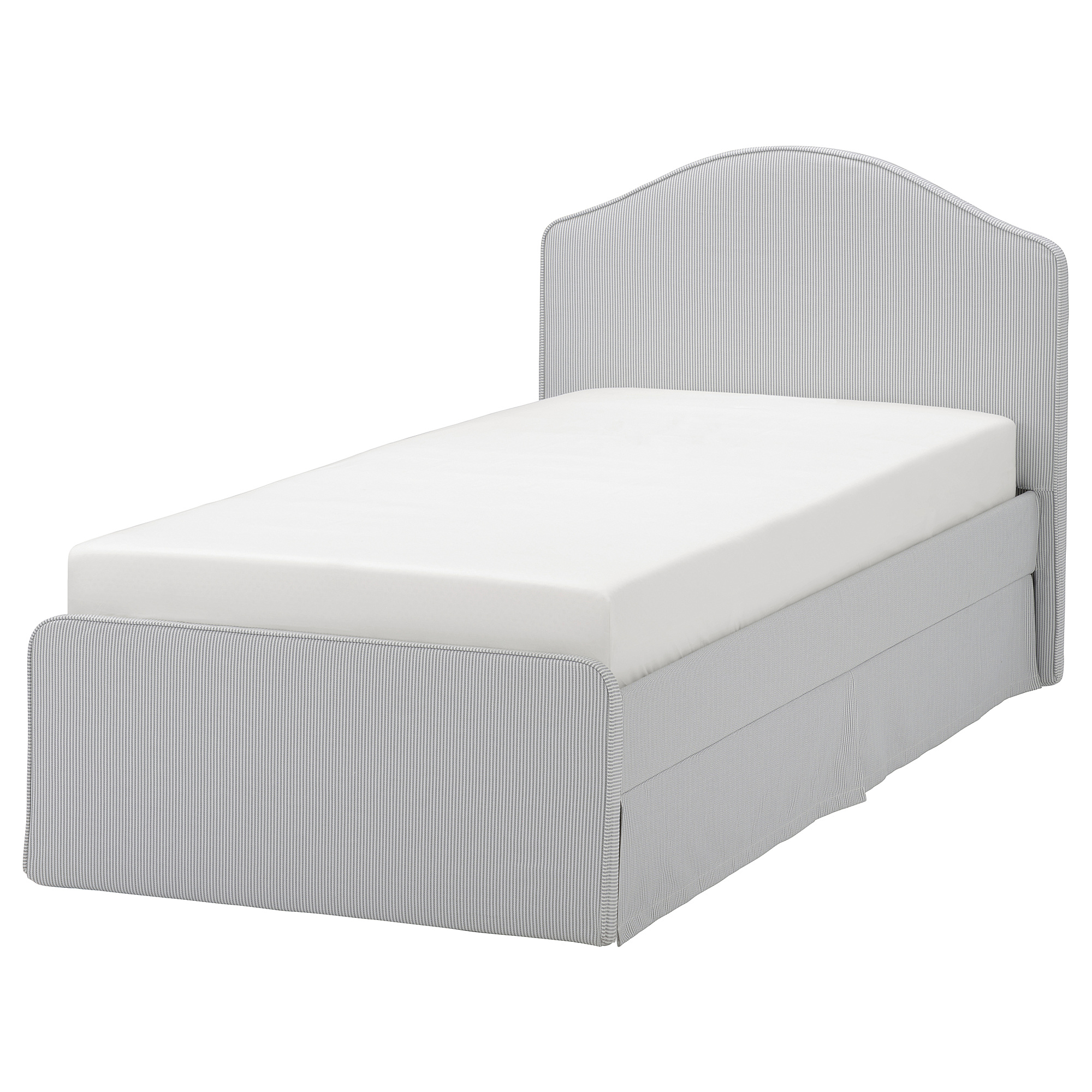 RAMNEFJÄLL upholstered bed frame