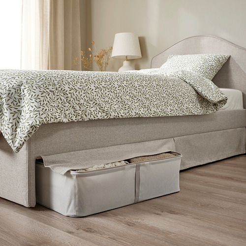 RAMNEFJÄLL upholstered bed frame