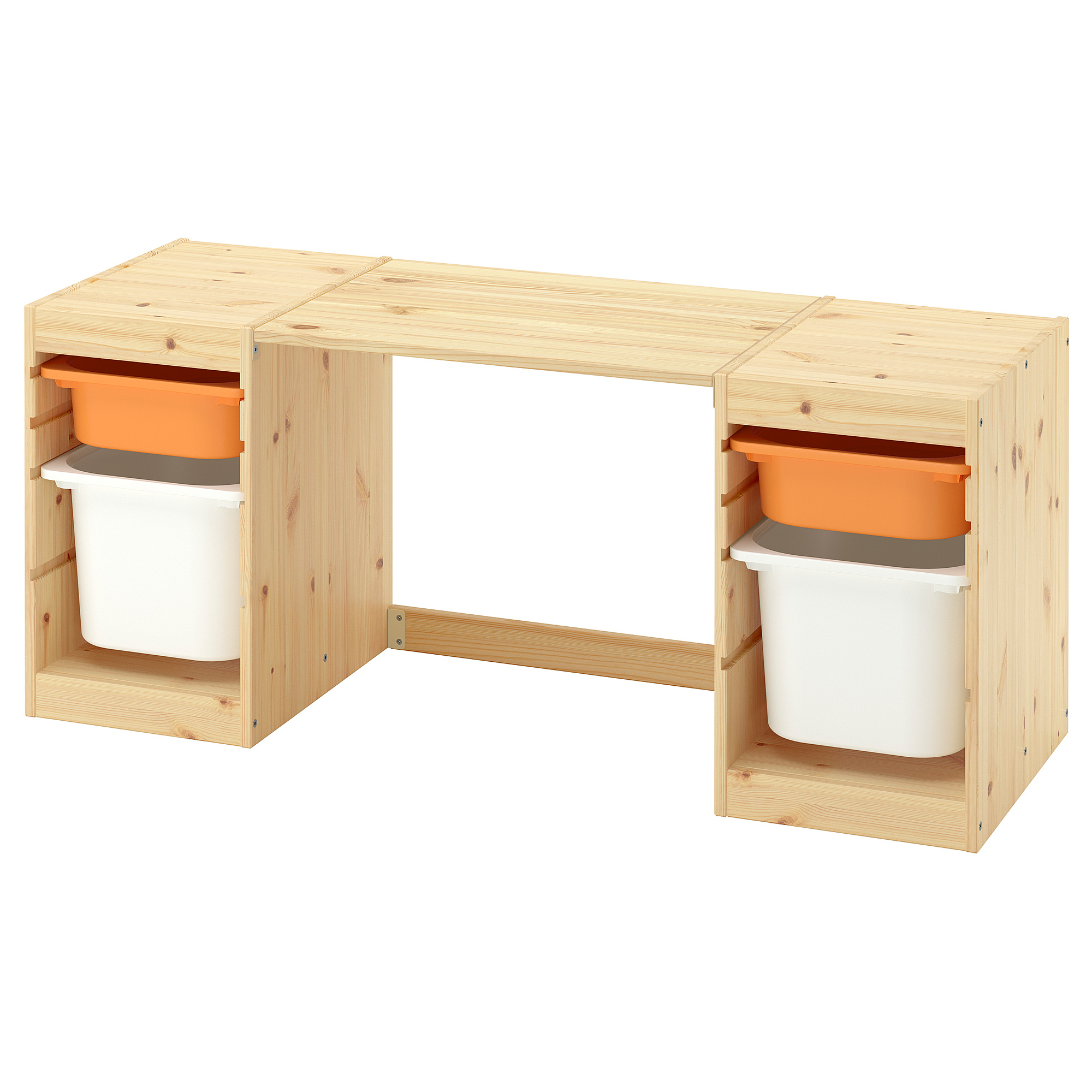 TROFAST 書桌附收納盒