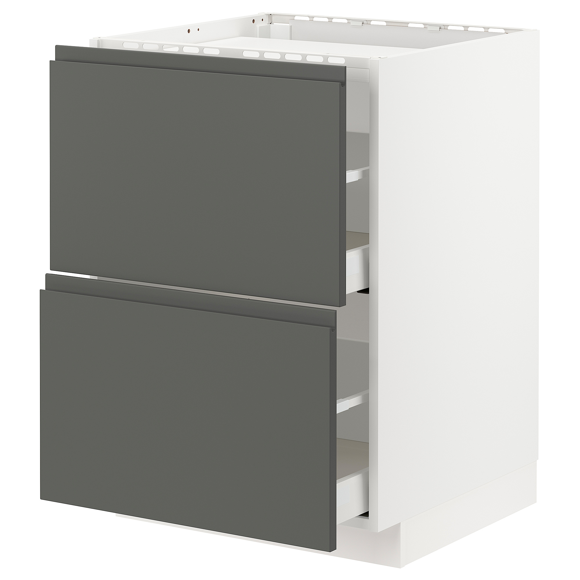 METOD/MAXIMERA base cab f hob/2 fronts/2 drawers