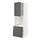 METOD/MAXIMERA - high cabinet f oven+door/2 drawers, white/Voxtorp dark grey | IKEA Taiwan Online - PE749599_S1