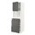 METOD/MAXIMERA - hi cab f micro combi w door/3 drwrs, white/Voxtorp dark grey | IKEA Taiwan Online - PE749607_S1