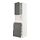 METOD/MAXIMERA - hi cab f micro combi w door/3 drwrs, white/Voxtorp dark grey | IKEA Taiwan Online - PE749608_S1