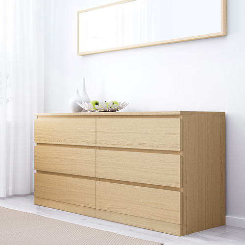 MALM bedroom furniture, set of 4