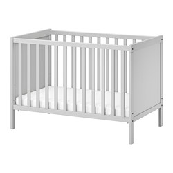 ikea white cot