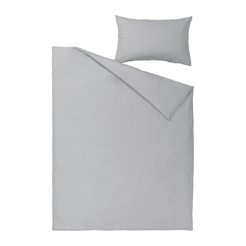NATTSVÄRMARE duvet cover and pillowcase