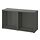 BESTÅ - frame, dark grey, 120x40x64 cm | IKEA Taiwan Online - PE926307_S1