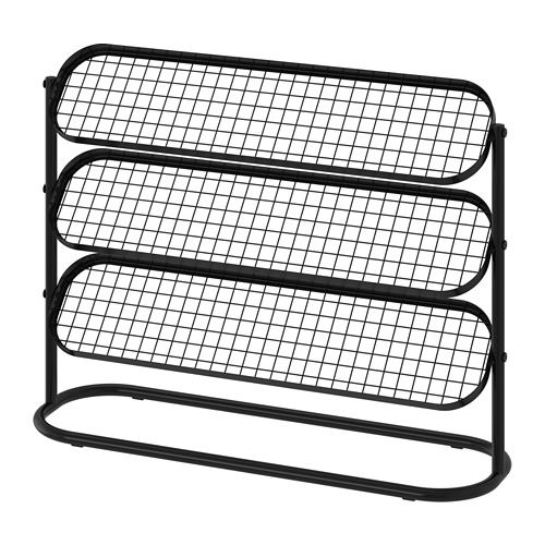 ÄLGANÄS - shoe rack, black, 76x24x59 cm | IKEA Taiwan Online - PE953840_S4