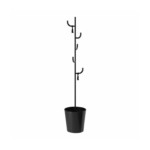 ÄLGANÄS - 衣帽架, 黑色, 173x33 公分 | IKEA 線上購物 - PE953846_S4