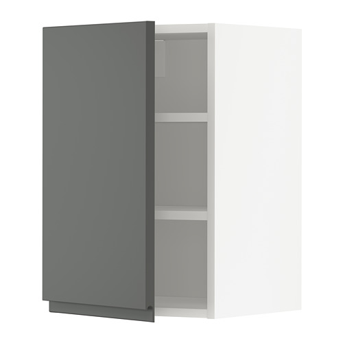 METOD wall cabinet with shelves