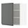 METOD - wall cabinet with shelves, white/Voxtorp dark grey | IKEA Taiwan Online - PE749723_S1