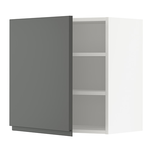 METOD wall cabinet with shelves