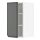 METOD - wall cabinet with shelves, white/Voxtorp dark grey | IKEA Taiwan Online - PE749729_S1
