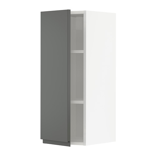 METOD wall cabinet with shelves