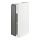 METOD - base cabinet with shelves, white/Voxtorp dark grey | IKEA Taiwan Online - PE749766_S1