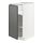 METOD - base cabinet with shelves, white/Voxtorp dark grey | IKEA Taiwan Online - PE749772_S1