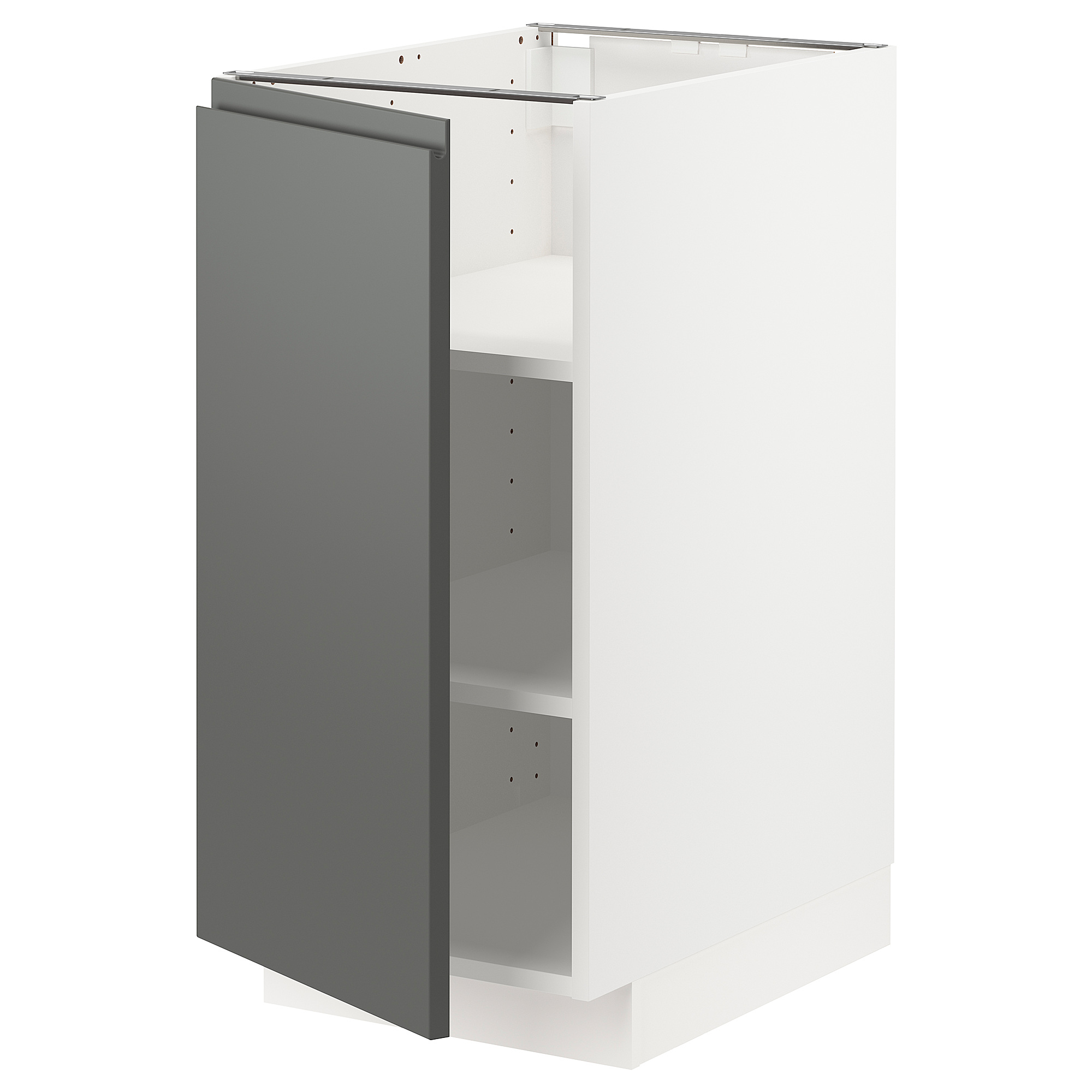 METOD base cabinet with shelves