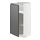 METOD - base cabinet with shelves, white/Voxtorp dark grey | IKEA Taiwan Online - PE749777_S1