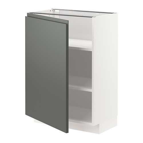 METOD base cabinet with shelves