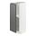 METOD - base cabinet with shelves, white/Voxtorp dark grey | IKEA Taiwan Online - PE749816_S1