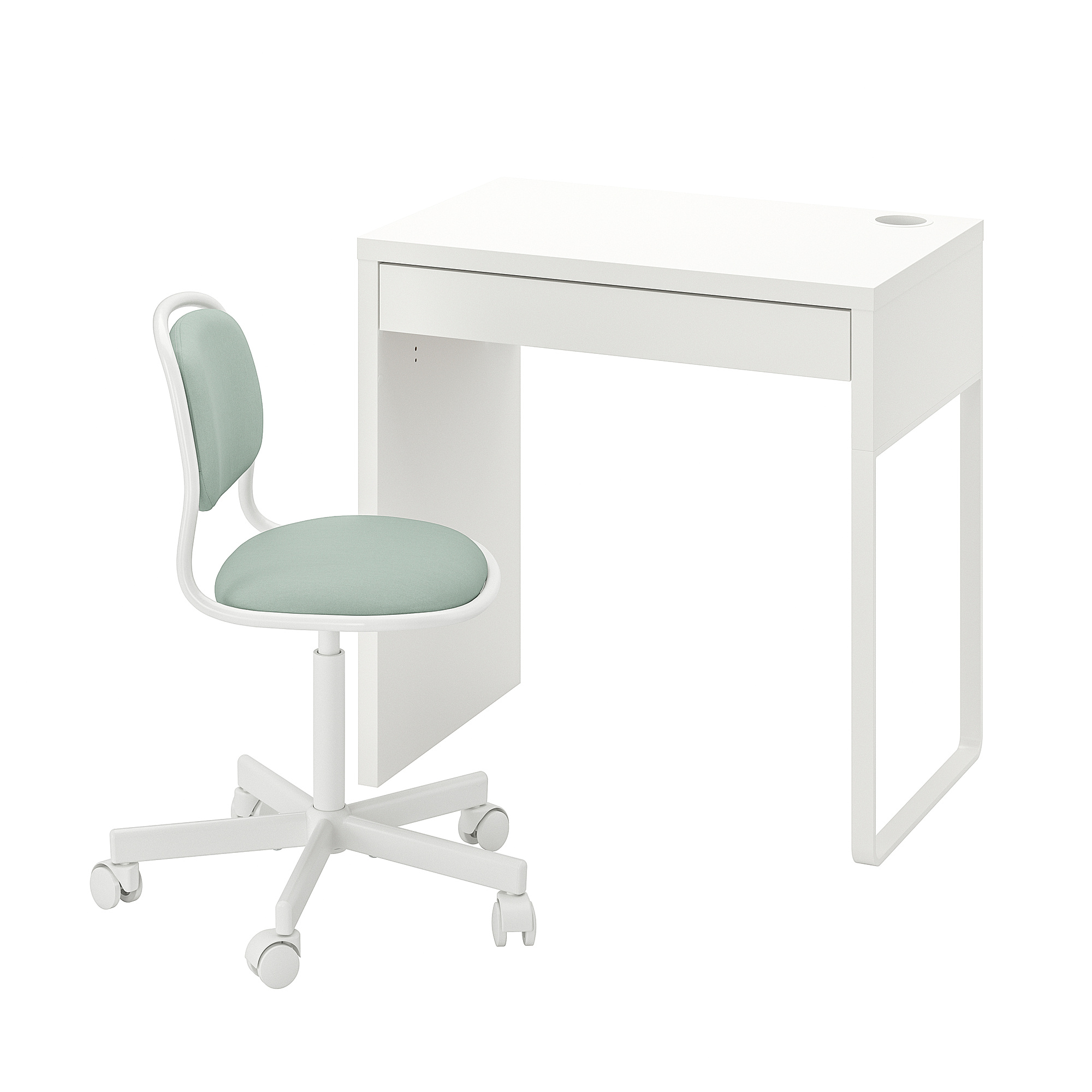 MICKE/ÖRFJÄLL desk and chair