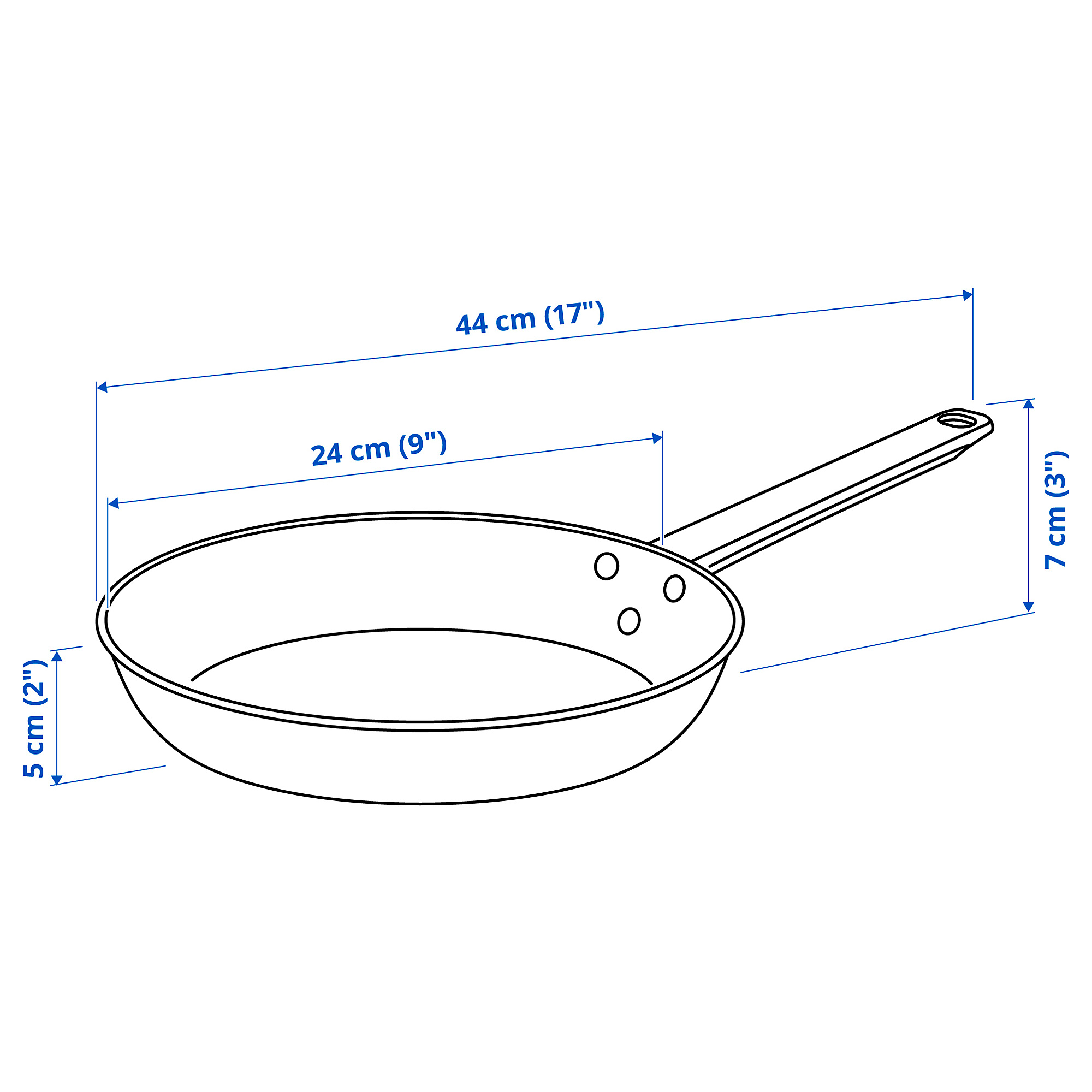 GULDÖRING frying pan