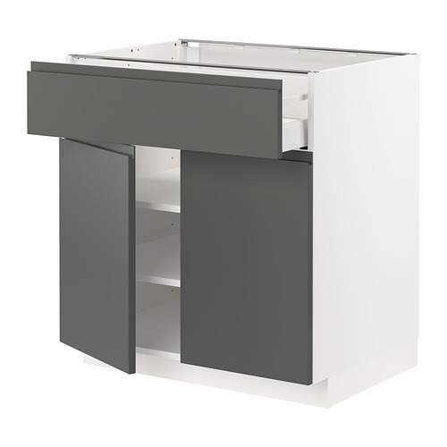METOD/MAXIMERA - base cabinet with drawer/2 doors | IKEA Taiwan Online - PE749817_S4
