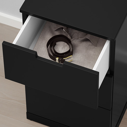 NORDLI - 抽屜櫃/3抽, 碳黑色 | IKEA 線上購物 - PE660890_S4