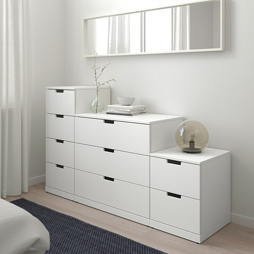 NORDLI chest of 9 drawers