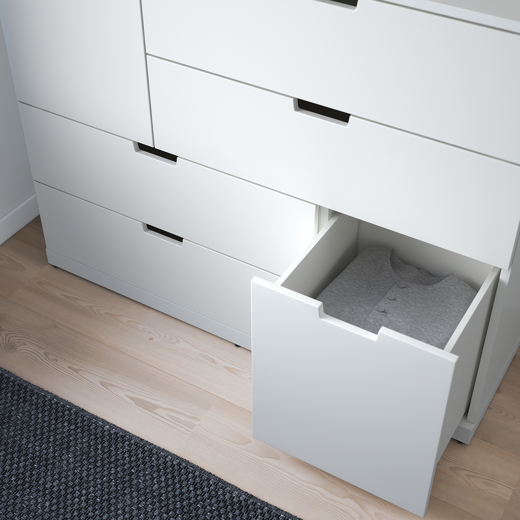 NORDLI chest of 6 drawers