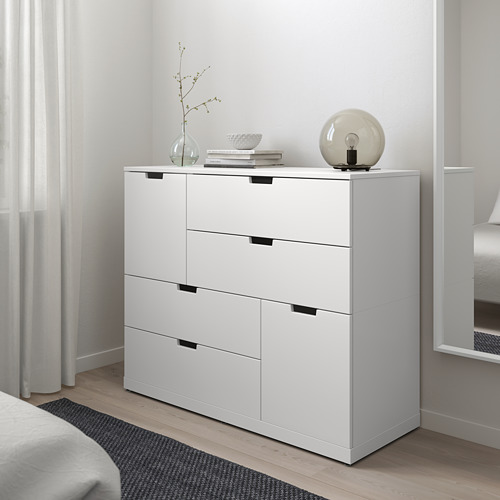 NORDLI chest of 6 drawers