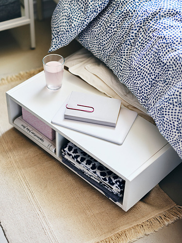 FREDVANG - 床底儲物/床邊桌, 白色 | IKEA 線上購物 - PH180201_S4