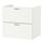GODMORGON - wash-stand with 2 drawers, Kasjön white | IKEA Taiwan Online - PE663418_S1