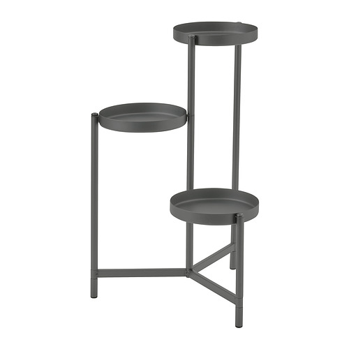 OLIVBLAD - plant stand, in/outdoor dark grey, 58 cm | IKEA Taiwan Online - PE953917_S4
