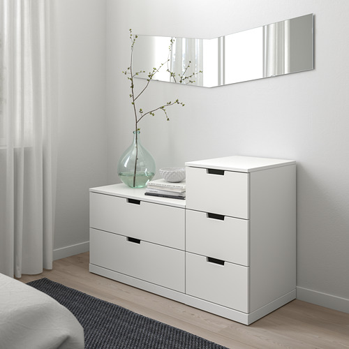 NORDLI - chest of 5 drawers, white | IKEA Taiwan Online - PE660434_S4