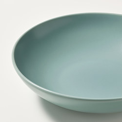 FÄRGKLAR - Deep plate, glossy dark turquoise, 19cm | IKEA Taiwan Online - PE805531_S3