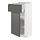 METOD/MAXIMERA - base cabinet with drawer/door, white/Voxtorp dark grey | IKEA Taiwan Online - PE750194_S1