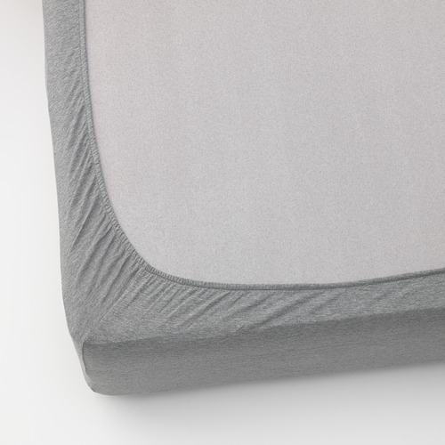 BLÅNÄVA - fitted sheet, grey | IKEA Taiwan Online - PE750255_S4