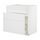 METOD/MAXIMERA - base cab f sink+3 fronts/2 drawers, white/Stensund white | IKEA Taiwan Online - PE805634_S1