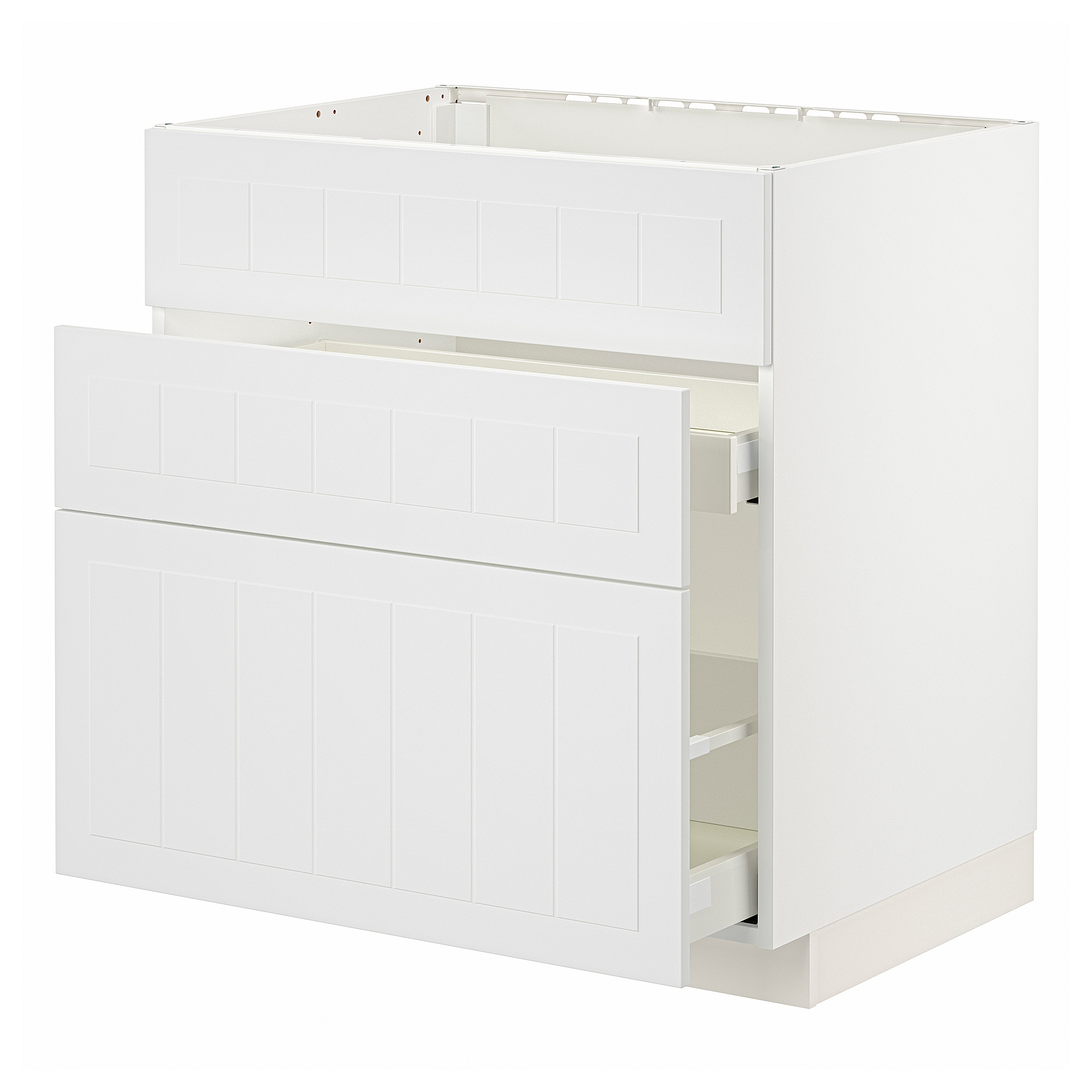 METOD/MAXIMERA base cab f sink+3 fronts/2 drawers