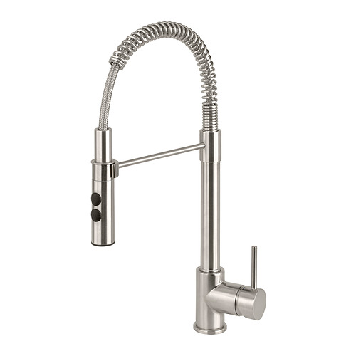 VIMMERN - 廚房水龍頭附噴灑龍頭, 不鏽鋼色 | IKEA 線上購物 - PE926479_S4